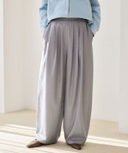 ウエストボタンタタックパンツ / ハンドウォッシャブル