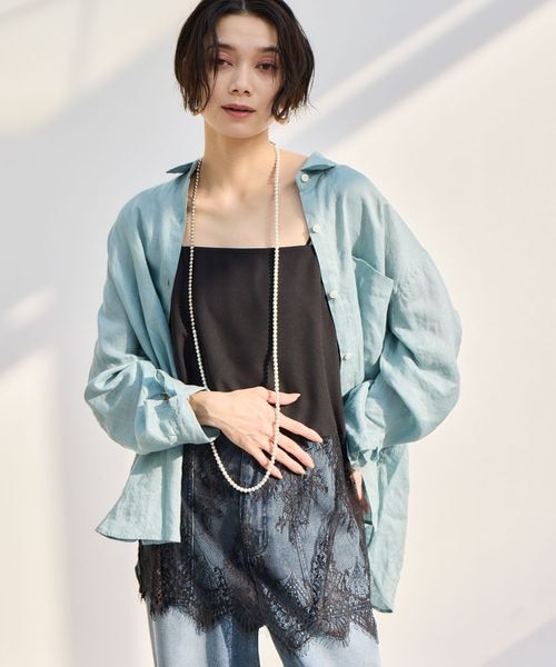 バンヤードストーム 即完売　サテンレースキャミ Fashion(楽天 Rakuten | BARNYARDSTORM｜サテンレースキャミ トップス
