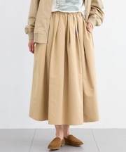 ドロストギャザースカート【撥水】