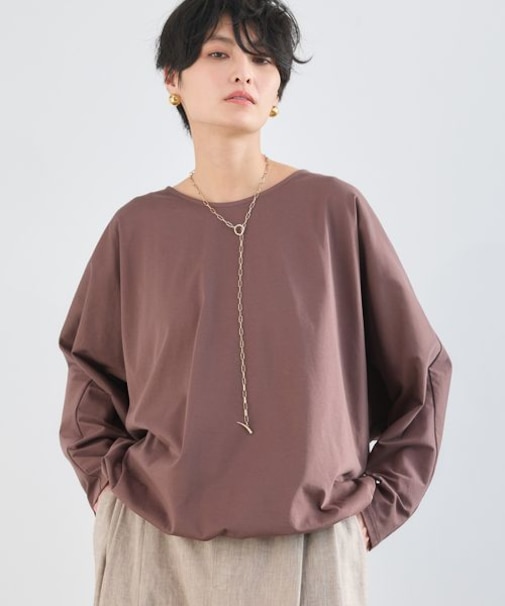 バックツイストプルオーバー【接触冷感 / 吸水速乾】