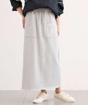 裏毛ステンシルスカート