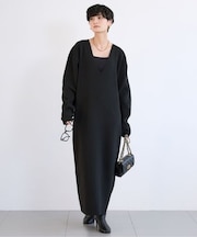 畔編みワンピース / ハンドウォッシャブル