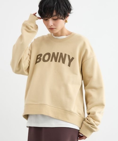 ソフト裏毛ロゴプルオーバー