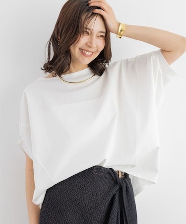 トリコットターンバックTシャツ