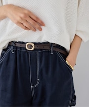 メタルバックルベルト