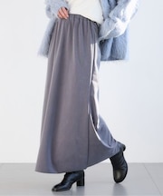 フィブリルカットサテンスカート / マシンウォッシャブル【JAPAN FABRIC】