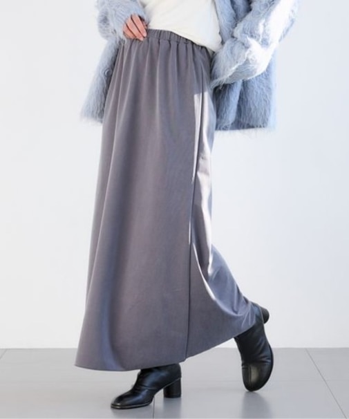 フィブリルカットサテンスカート / マシンウォッシャブル【JAPAN FABRIC】