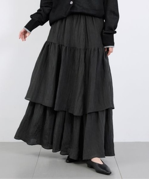 ティアードライトスカート / マシンウォッシャブル