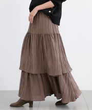 ティアードライトスカート / マシンウォッシャブル