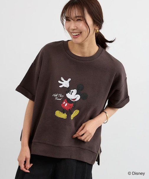 ＋81BRANCA別注 / Mickey / Helloスウェット