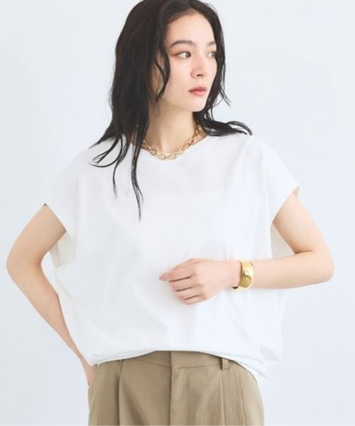 GIZAコットンフレンチＴシャツ【汗ジミ軽減】