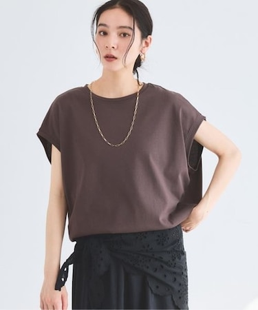 GIZAコットンフレンチＴシャツ【汗ジミ軽減】
