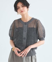 2WAY透かし編みテープニット