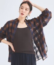 シアーチェックシャツ / JAPAN FABRIC