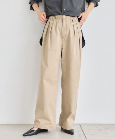 バイオカコウイージーチノパンツ【JAPAN FABRIC】