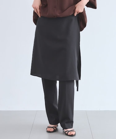 ラップスカートパンツ 【JAPAN FABRIC】ハンドウォッシャブル