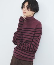 タートルスリットニット