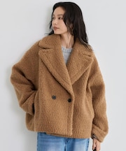 プードルボア2WAYコート