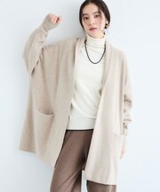 ウールカシミヤリラックスカーデ
