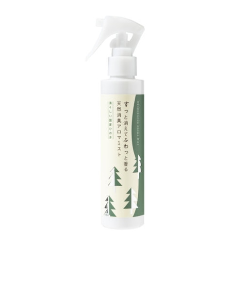 すっと消えてふわっと香る 天然消臭アロマミスト 清々しい国産ひのき 150ml