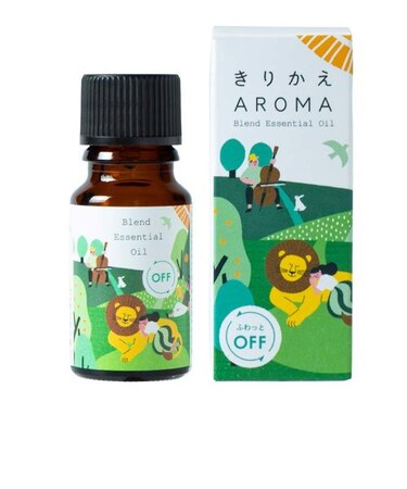 きりかえアロマ ブレンドエッセンシャルオイル ふわっとオフ 10ml