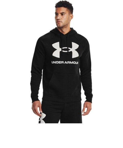 UAライバルフリース フーディー 〈ビッグロゴ〉