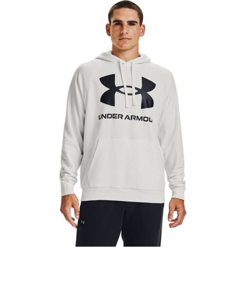 UAライバルフリース フーディー 〈ビッグロゴ〉