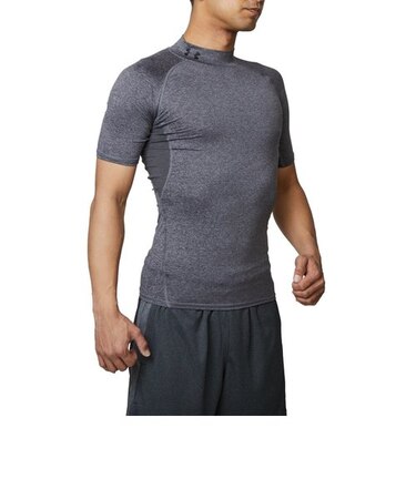 UAヒートギアアーマー ショートスリーブ モック シャツ