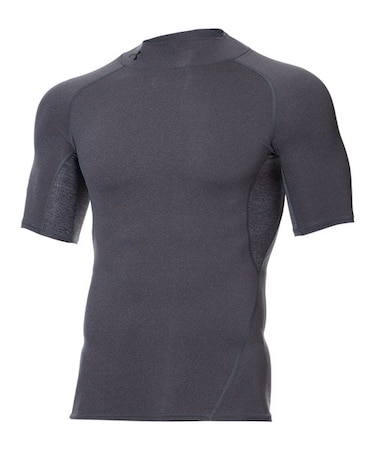 UAヒートギアアーマー ショートスリーブ モック シャツ