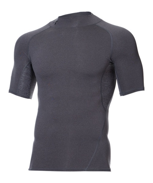 UAヒートギアアーマー ショートスリーブ モック シャツ