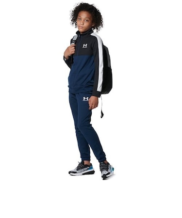 UAカラーブロック 二ット トラックスーツ