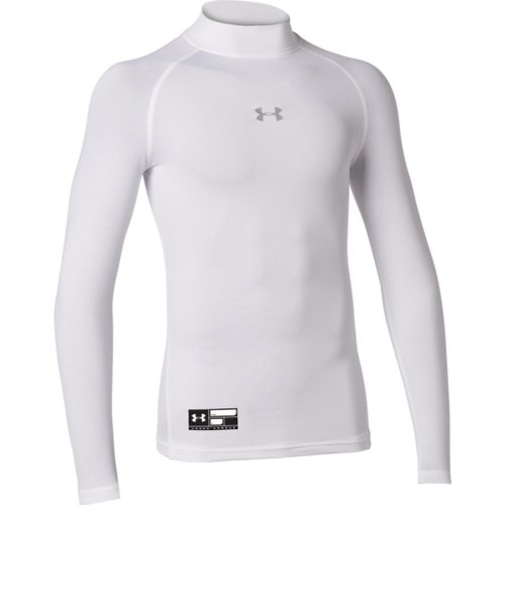 UAヒートギアアーマー コンプレッション ロングスリーブ モック