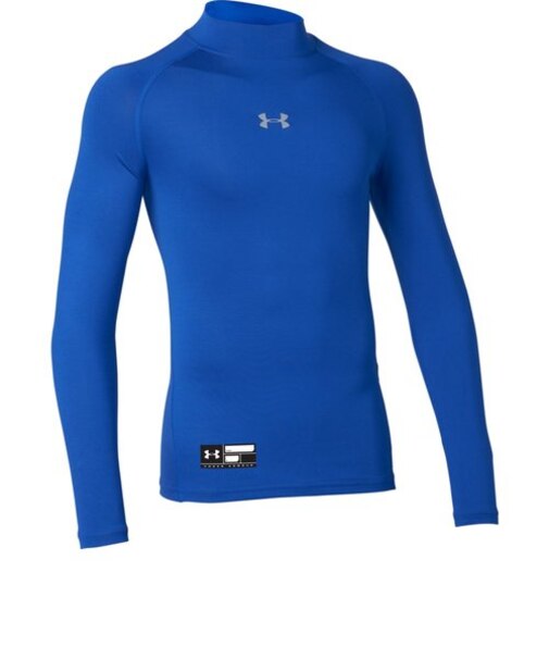 UAヒートギアアーマー コンプレッション ロングスリーブ モック