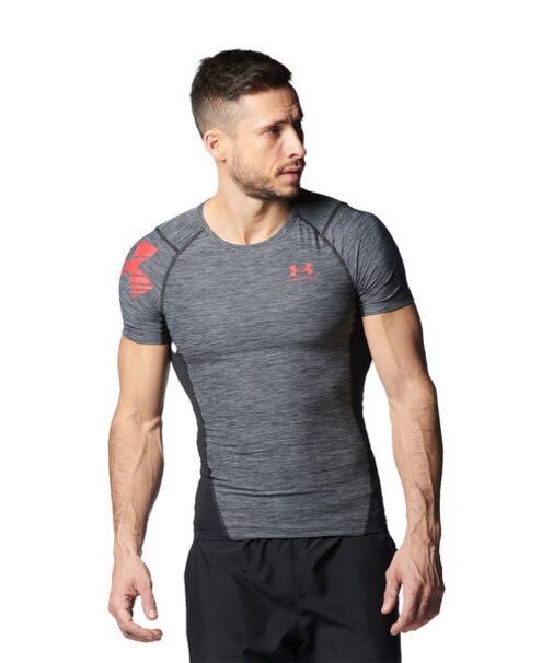 UA HEATGEAR ARMOUR SHORT SLEEVE NOVELTY