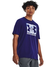 UAショートスリーブ Tシャツ ABC カモ ボックスド ロゴ(トレーニング/MEN)