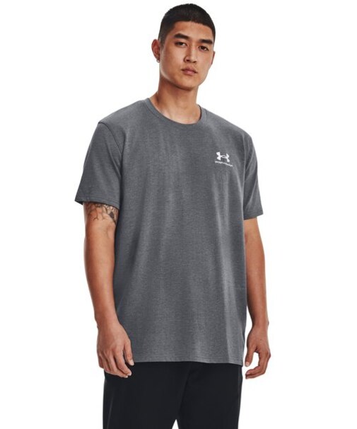 UAヘビーウェイト ショートスリーブTシャツ 〈エンブロイダリーロゴ〉（トレーニング/MEN）