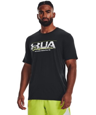 UAショートスリーブTシャツ 〈ビンテージブランドスクリプト〉（トレーニング/MEN）