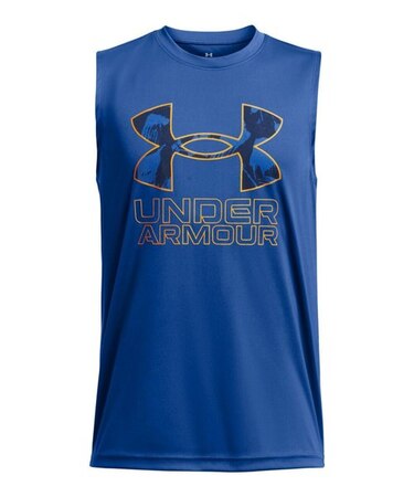 UAテック タンク 〈ハイブリッドプリントフィル〉(トレーニング/BOYS)