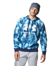 UAライバルフリース ビッグロゴ フーディー