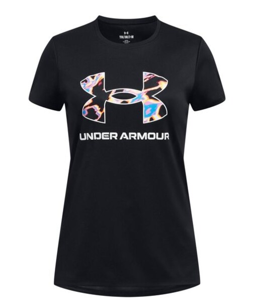UAテック プリント ビッグロゴ ショートスリーブTシャツ