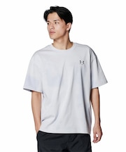 UAヘビーウェイトコットン オーバーサイズ プリント ショートスリーブTシャツ