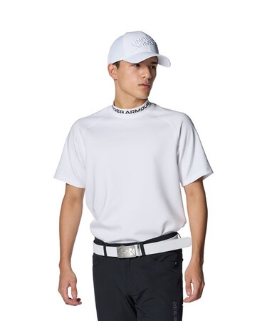 UAワードマーク ショートスリーブ モックネック シャツ
