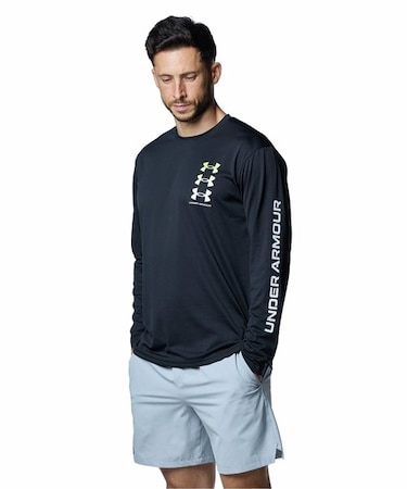 UAテック グラフィック ロングスリーブ Tシャツ