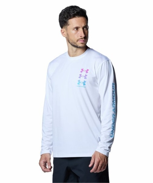 UAテック グラフィック ロングスリーブ Tシャツ