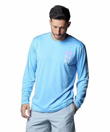 UAテック グラフィック ロングスリーブ Tシャツ