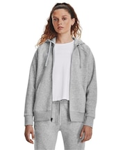 UAライバルフリース フルジップ フーディー