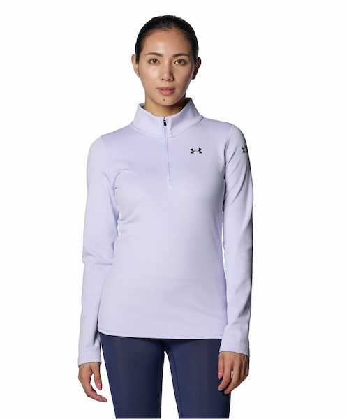 UAコールドギア プロ 1/2ジップ ロングスリーブ シャツ｜アンダー