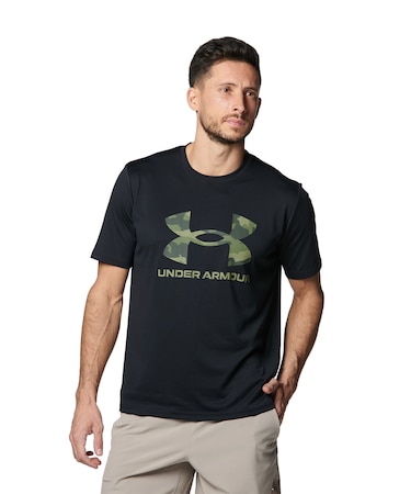 UAテック カモ ビッグロゴ ショートスリーブ Tシャツ