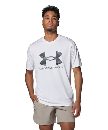 UAテック カモ ビッグロゴ ショートスリーブ Tシャツ