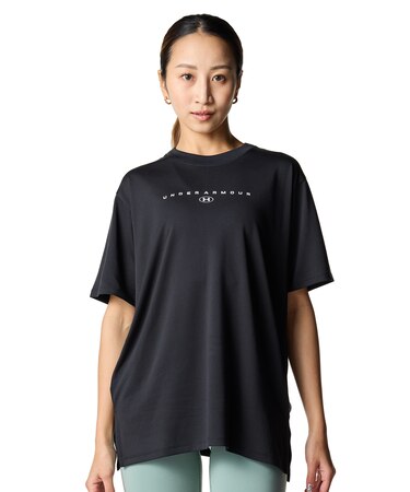 UAテック オーバーサイズ グラフィック Tシャツ